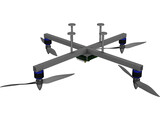 Quadrocopter 3D Model preview