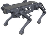 Quadruped 3D Model preview
