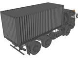 Raba H25 Container 3D Model