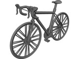 Race Bicycle 3D Model preview