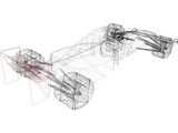 Race Car 3D Model