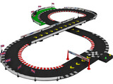 Racing Track 3D Model preview