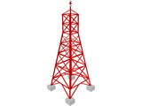 Radio Transmission Tower 3D Model