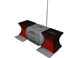 Radio 3D Model preview