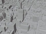Raleigh City, USA (2023) 3D Model