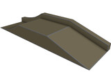 Ramp for Skeating 3D Model preview