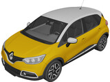 Ranault Captur (2014) 3D Model preview