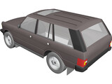 Range Rover Classic 3D Model preview