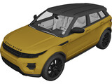 Range Rover Evoque 3D Model preview