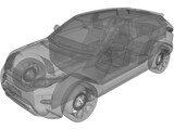 Range Rover Evoque Coupe (2011) 3D Model