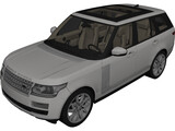 Range Rover L405 (2013) 3D Model preview