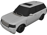 Range Rover Sport (2012) 3D Model preview