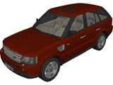 Range Rover Sport 3D Model preview