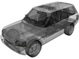 Range Rover Supercharged (2008) 3D Model
