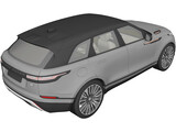 Range Rover Velar (2018) 3D Model preview