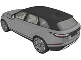 Range Rover Velar (2018) 3D Model