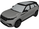 Range Rover Velar (2018) 3D Model preview