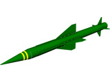 Rapier Missile 3D Model preview