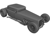 Rat Rod 3D Model preview