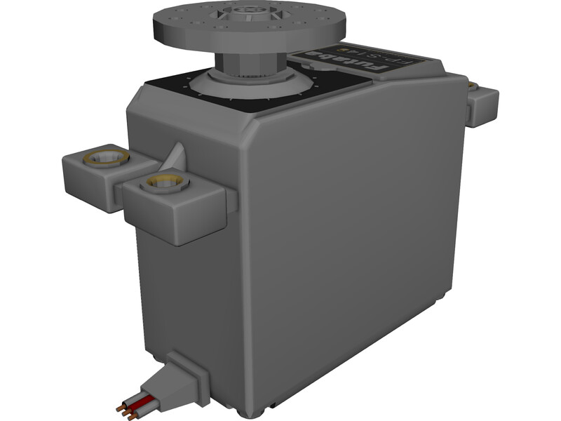 RC Futaba Servo FP-S148 3D Model