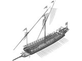 Reale War Ship 3D Model