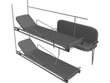 Rear Seats for Ambulance 3D Model preview