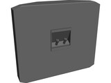 Rear Speaker Focal 800S 3D Model preview