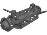 Rear Suspension 3D Model preview