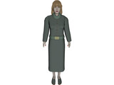 Reception Girl 3D Model