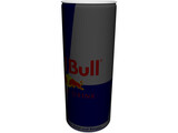 Red Bull Can 3D Model preview