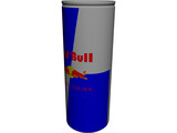 Red Bull Can 3D Model preview