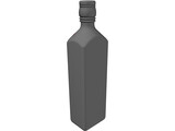 Red Label Bottle 3D Model