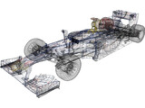 RedBull RB6 F1 (2010) 3D Model