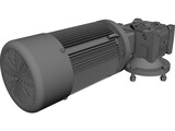 Reductor Motor 3D Model preview