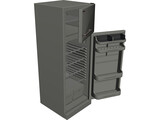 Refrigerator 3D Model preview