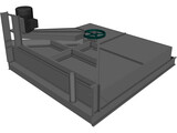 Remote Cooling System 3D Model preview