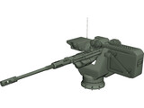 Remote Weapon Station 3D Model preview