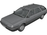 Renault 21 Nevada 3D Model preview