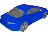 Renault Alpine A110 (2018) 3D Model