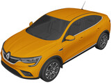 Renault Arkana (2020) 3D Model preview