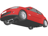 Renault Clio Sport 3D Model