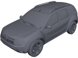 Renault (Dacia) Duster D-Cross 3D Model preview
