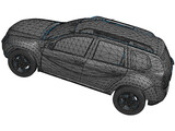 Renault (Dacia) Duster D-Cross 3D Model