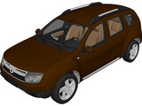 Renault (Dacia) Duster 3D Model preview