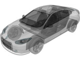 Renault Fluence (2011) 3D Model