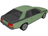 Renault Fuego (1980) 3D Model