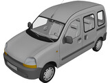 Renault Kangoo Combi 3D Model preview