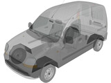 Renault Kangoo Express 3D Model