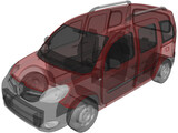 Renault Kangoo Passenger (2014) 3D Model