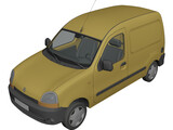 Renault Kangoo 3D Model preview
